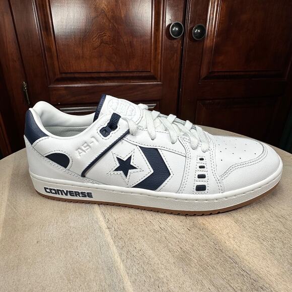 Converse CONS AS-1 Pro Ox White Navy Gum Skate Shoes A04597C Men’s Sz 11.5 - Picture 8 of 13